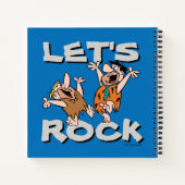 フリントストーンズ | Fred & Barney - Let's Rock ノートブック (裏面)