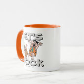 フリントストーンズ | Fred & Barney - Let's Rock マグカップ (正面左)