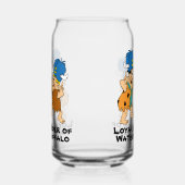 フリントストーンズ | Fred & Barney Water Buffaloes ガラス缶 (左)