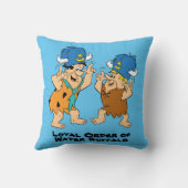 フリントストーンズ | Fred & Barney Water Buffaloes クッション (裏面)