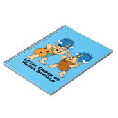 フリントストーンズ | Fred & Barney Water Buffaloes ノートブック (左側)