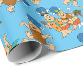 フリントストーンズ | Fred & Barney Water Buffaloes ラッピングペーパー (ロールコーナー)