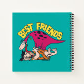 フリントストーンズ | Fred & Dino – 友最高の達 ノートブック (裏面)