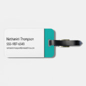 フリントストーンズ | Fred & Dino – 友最高の達 ラゲッジタグ (裏面横)