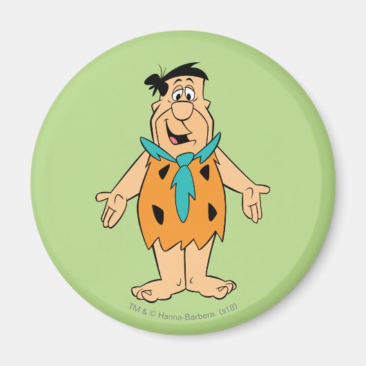 フリントストーンズ | Fred Flintstone マグネット (正面)