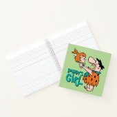 フリントストーンズ Fred & Pebbles – パパの女の子 ノートブック (内部)