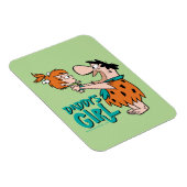 フリントストーンズ Fred & Pebbles – パパの女の子 マグネット (右側)