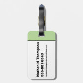 フリントストーンズ Fred & Pebbles – パパの女の子 ラゲッジタグ (裏面縦)