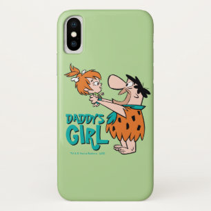 フリントストーンズ Fred & Pebbles – パパの女の子 iPhone X ケース
