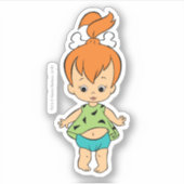 フリントストーンズ | Pebbles Flintstone シール (正面)