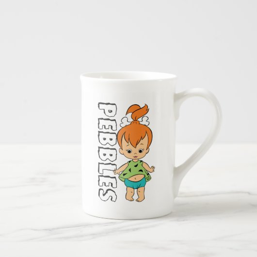 フリントストーンズ | Pebbles Flintstone ボーンチャイナマグカップ (右)