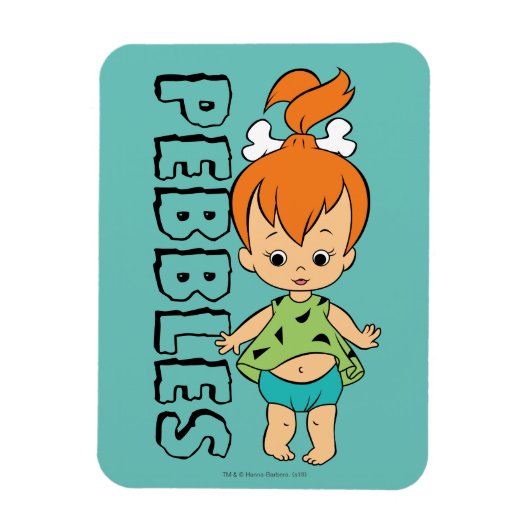 フリントストーンズ | Pebbles Flintstone マグネット (縦)