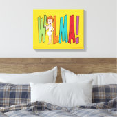 フリントストーンズ | WILMA! キャンバスプリント (インサイチュ (寝室))