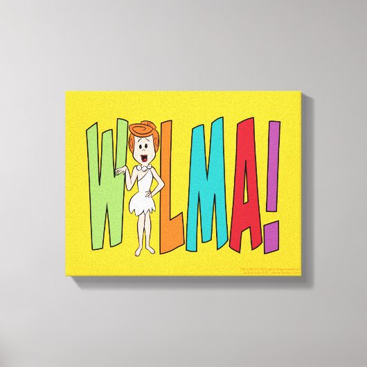 フリントストーンズ | WILMA! キャンバスプリント (正面)