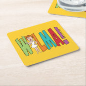 フリントストーンズ | WILMA! スクエアペーパーコースター (アングル)