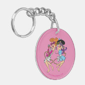 フリントストーンズ Wilma & Betty Rock Stars | Wilma & Betty キーホルダー (正面左)