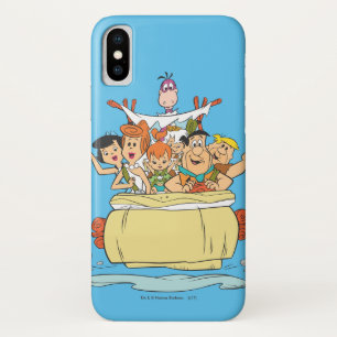 フリントストーン家族Roadtrip iPhone X ケース