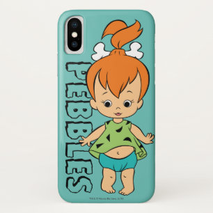 フリントストーン の小石のフリントストーン iPhone X ケース