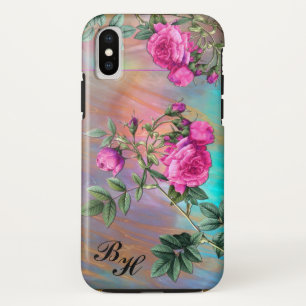 フリントバラモノグラムエレガンス iPhone XSケース