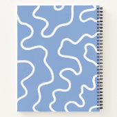 フリントホルムノートブック（青） ノートブック (裏面)