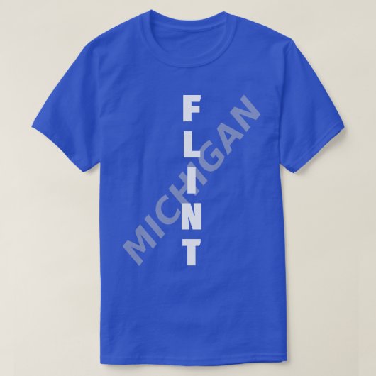 フリントミシガン20 Tシャツ (デザイン正面)