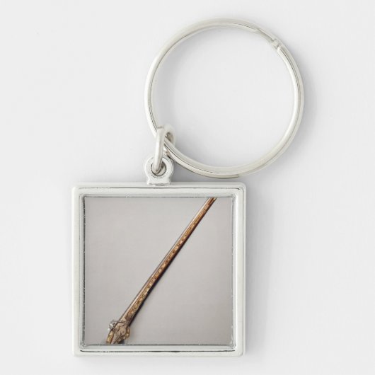 フリントロック式のライフル キーホルダー (正面)