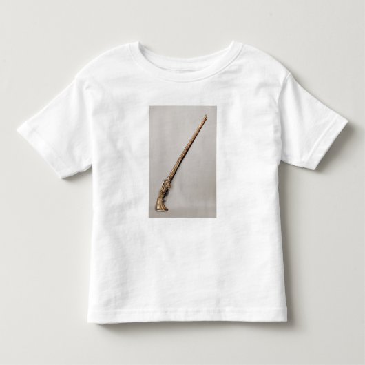 フリントロック式のライフル トドラーTシャツ (正面)