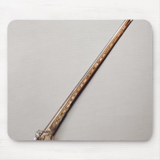 フリントロック式のライフル マウスパッド (正面)