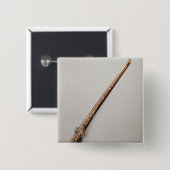 フリントロック式のライフル 缶バッジ (正面&裏面)