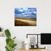 フリント・ヒルズのスキーズポスター ポスター (ホームオフィス)