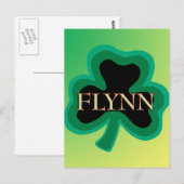 フリンファミリー名 ポストカード (正面/裏面)