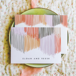 フリンモダンジ文パーソナライズされた具 ノートカード