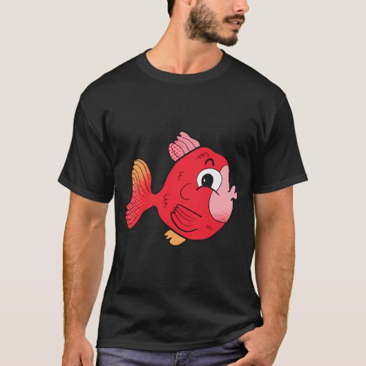 フリン・ザ・トロピカルフィッシュ Tシャツ (正面)