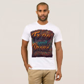 フリーおよび誇りを持った Tシャツ (正面フル)