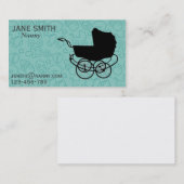 フリーのベビーシッター 名刺 (正面/裏面)