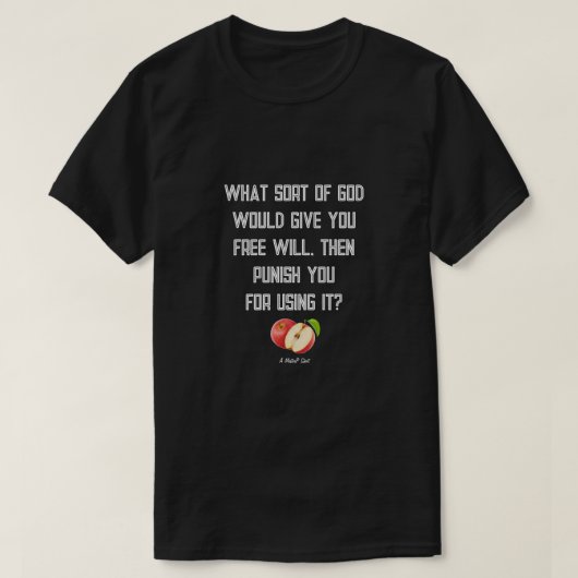 フリーウィル - MisterP Tシャツ (デザイン正面)