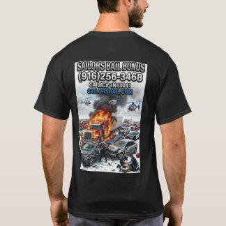 フリーウェイ大渋滞Tシャツデザイン Tシャツ