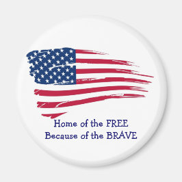 フリーウェーブフラグのホーム マグネット