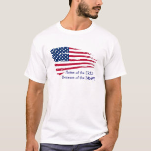 フリーウェーブフラグのホーム Tシャツ