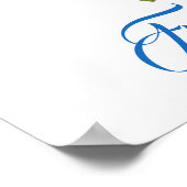 フリーウクライナサンフラワー&バタフライポスター ポスター (角)