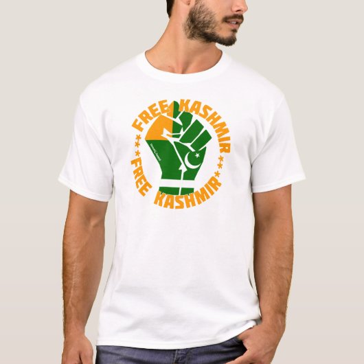 フリーカシミール Tシャツ (正面)