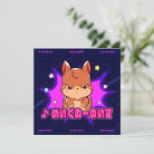 フリーカード｜VACHABORG グッズ「♪ めいくのーのいず」 招待状 (スタンド正面)