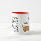 フリーキス...そしてバレンタインを犬からだらしなく奪う マグカップ (中央)