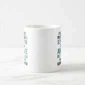 フリーキンの母素晴らし義息子 コーヒーマグカップ (中央)