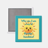 フリーキンサンシャインマグネット マグネット (正面/裏面)