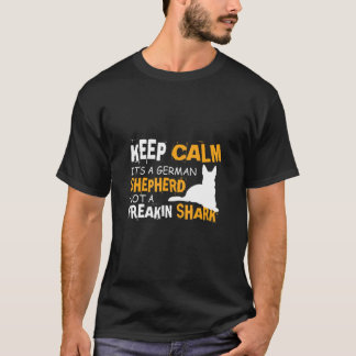 フリーキンシャーク犬のオーナー Tシャツ