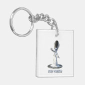 フリーキーを止めて!花嫁フランケンシュタイン キーホルダー (正面左)