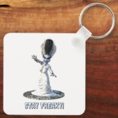 フリーキーを止めて!花嫁フランケンシュタイン キーホルダー (裏面)