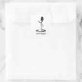 フリーキーを止めて!花嫁フランケンシュタイン スクエアシール (バッグ)