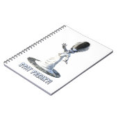 フリーキーを止めて!花嫁フランケンシュタイン ノートブック (左側)